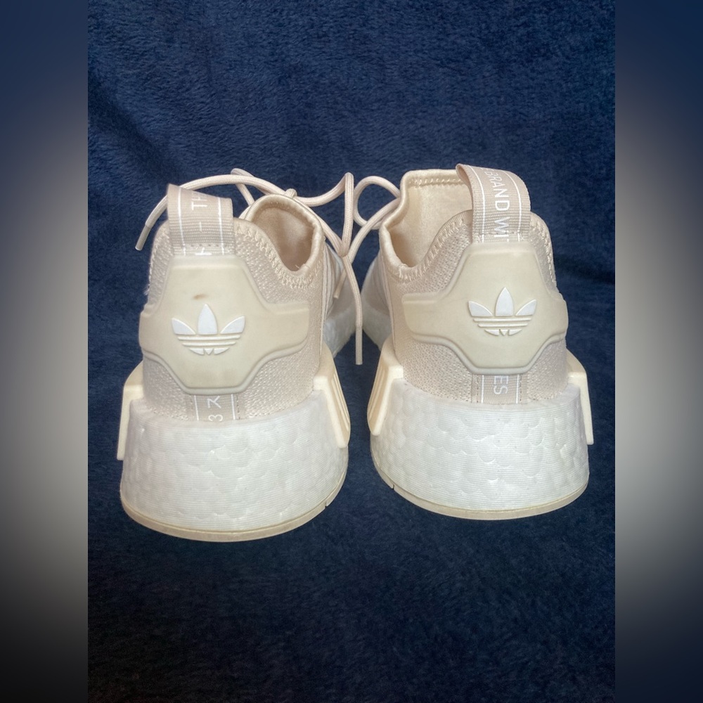 Adidas NMD R1 Womens 8.5 in Cream - Picture 5 of 8